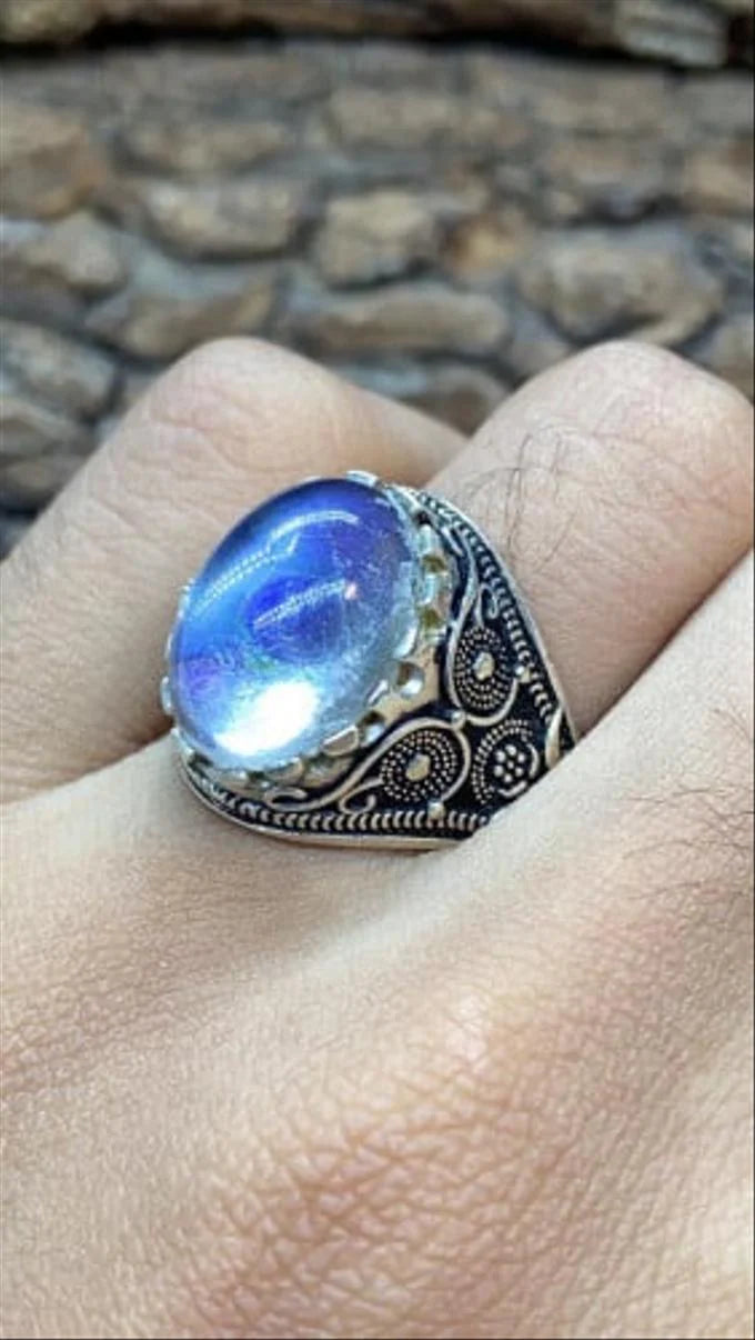 خاتم المزاج الرجالي – تصميم عربي أصيل